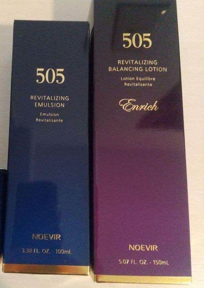 ノエビア　505　エンリッチローション　乳液　セット