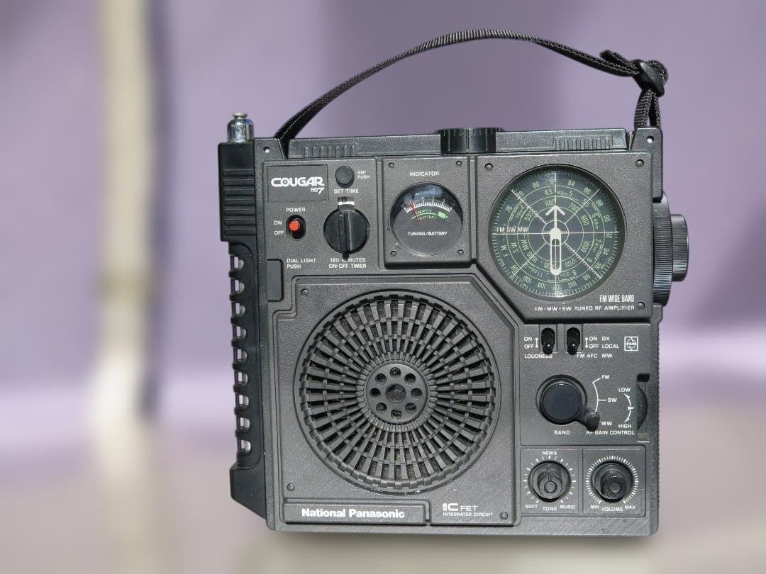 National Panasonic Cougar N7 ラジオ