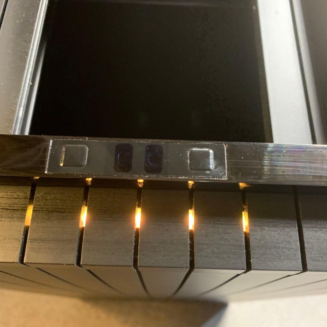 H245\" ZitA SQUARE 自動開閉 ダストボックス ブラック