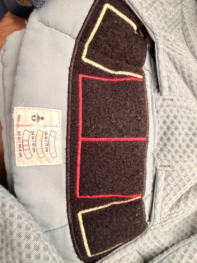 【ガガ】ergobaby OMNI Breeze 抱っこ紐 ライトブルー