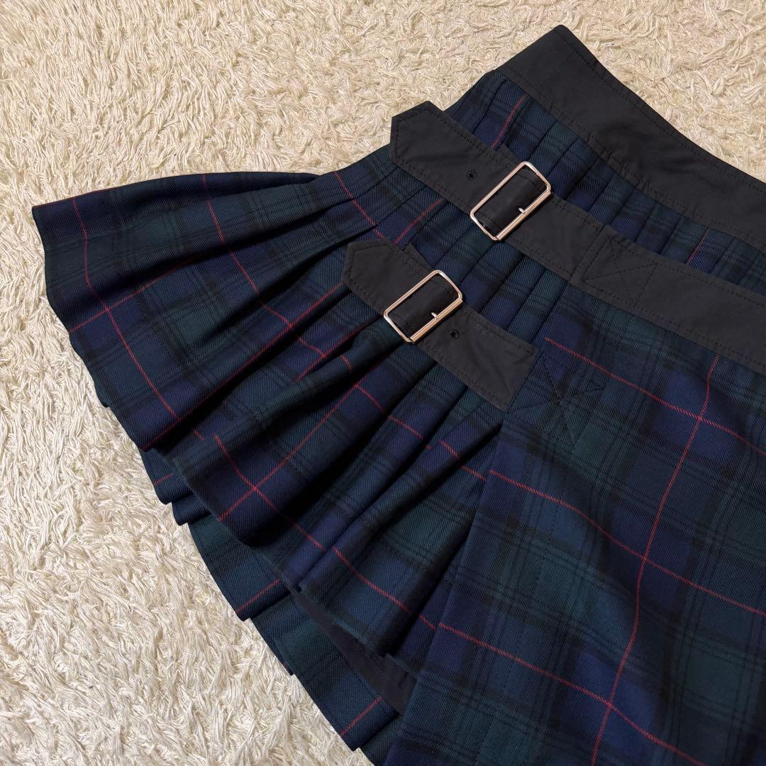 ☆美品☆ヴィヴィアンウエストウッド　ラップスカート　プリーツ　ブラックウォッチ