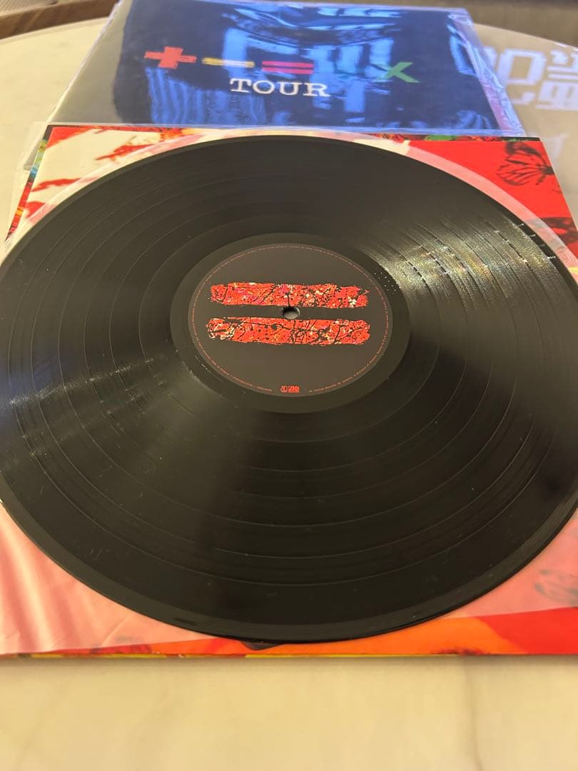 【げんき】エドシーランレコードセット3枚＋tourプログラム