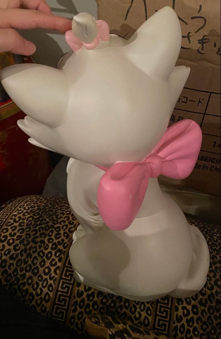 大きい　おしゃれキャット　マリー オブジェ