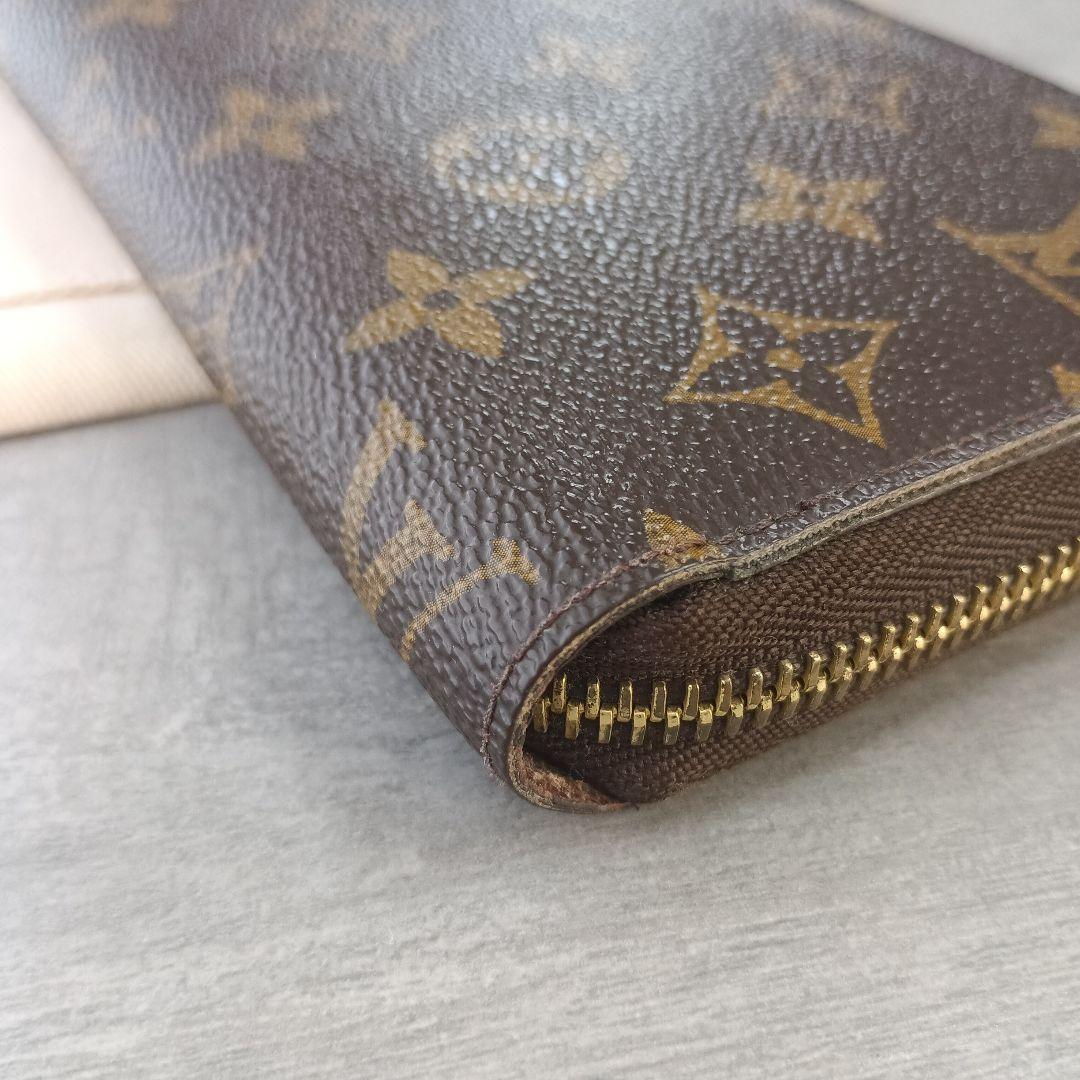 ルイヴィトン　モノグラム　財布　長財布　ジッピーウォレット