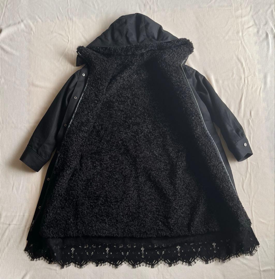 三連休限定グレースコンチネンタルボアライナー付レースモッズコート63800円