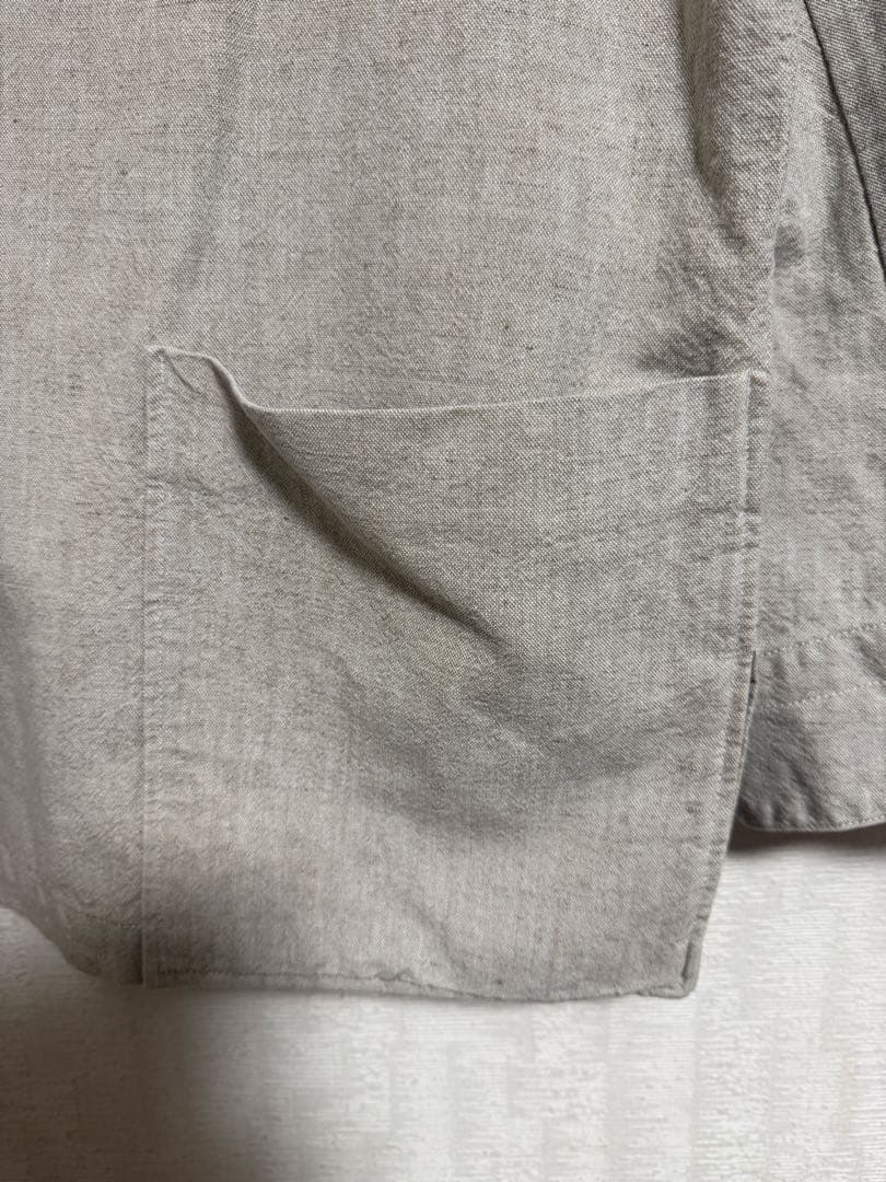 【サイズ7】sus-sous フィッシャーマンスモック　ナチュラル