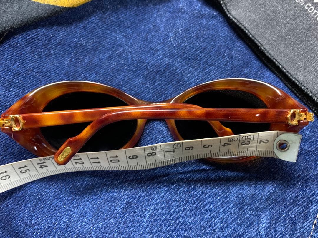 ビンテージ　カルティエ　 サングラス トリニティ frame france 眼鏡