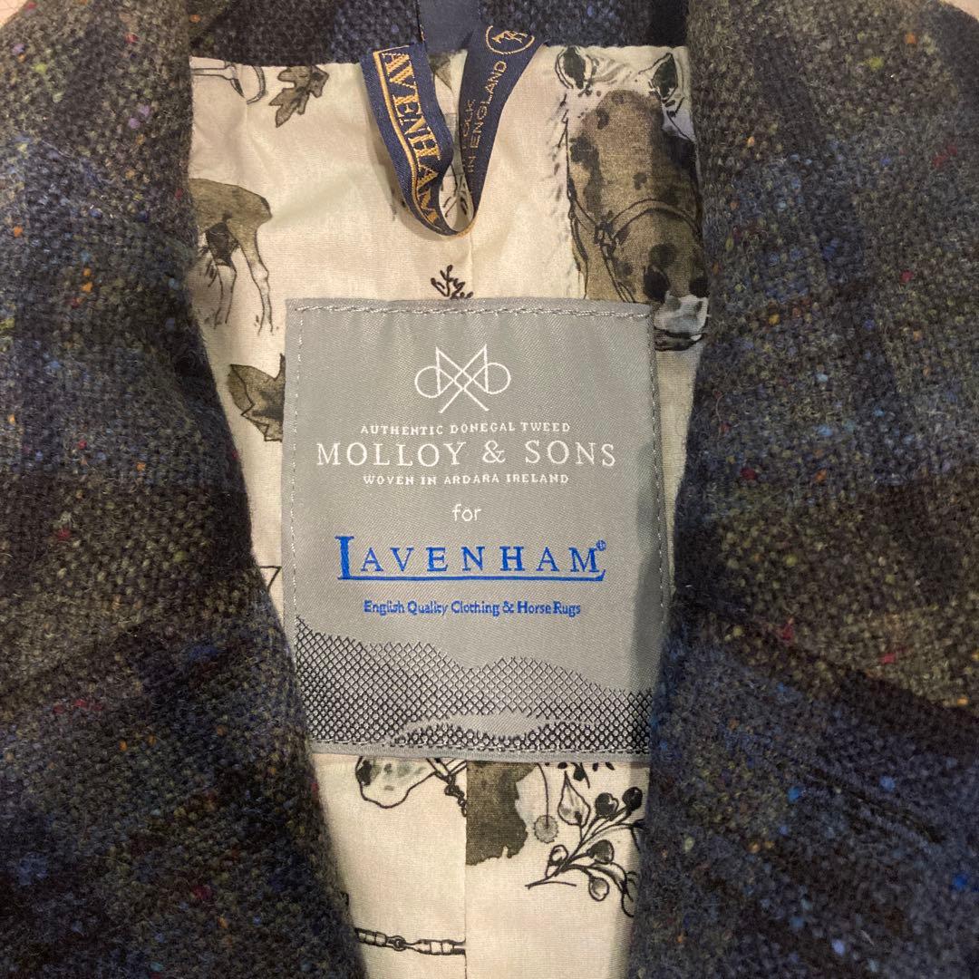 SHIPS銀座店40周年記念 LAVENHAM ツイードベスト⭐︎Mサイズ