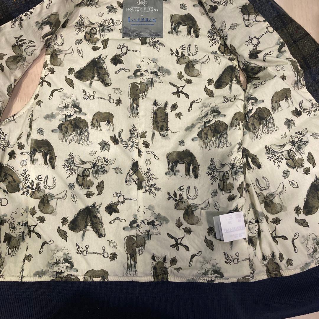 SHIPS銀座店40周年記念 LAVENHAM ツイードベスト⭐︎Mサイズ