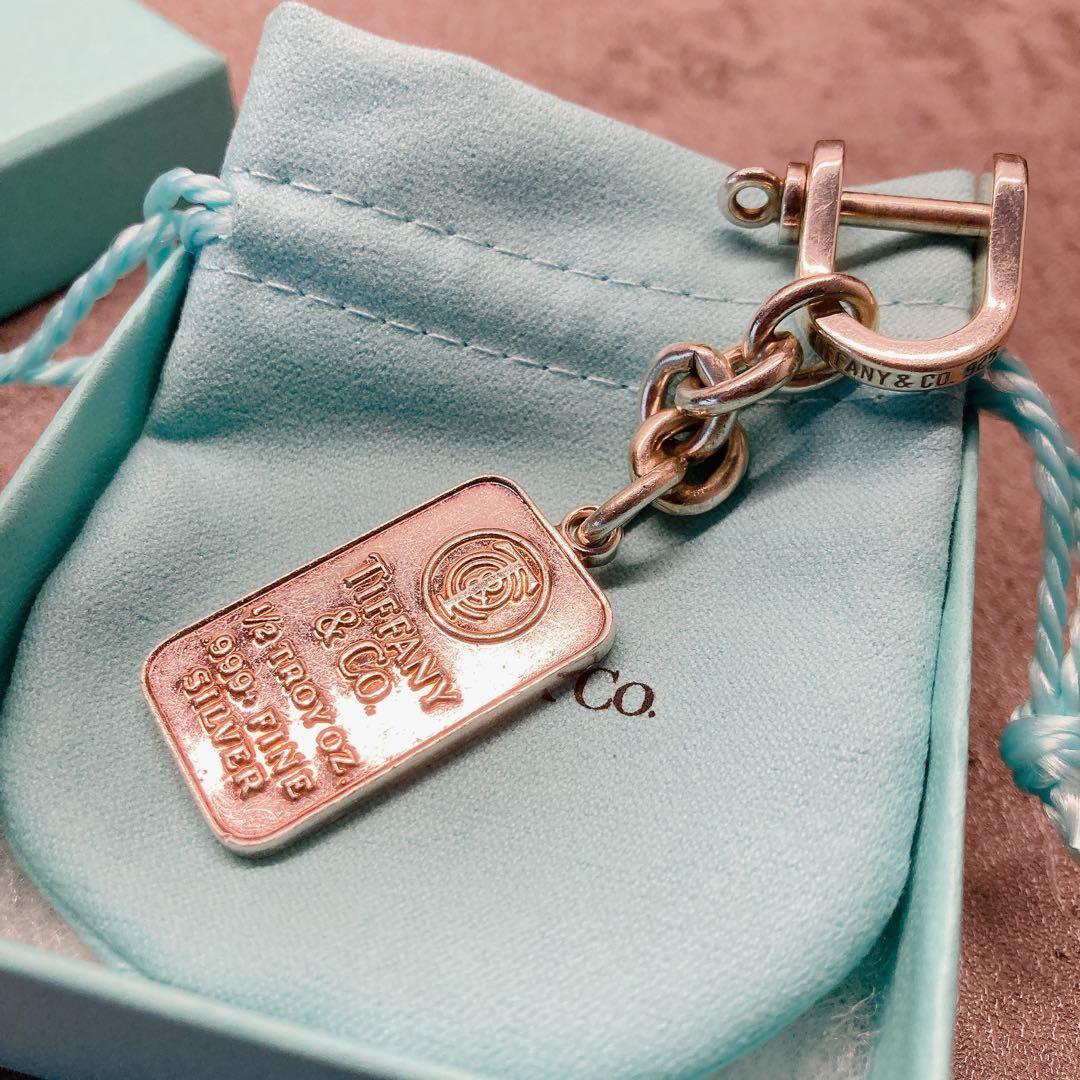 純銀　Tiffany & Co. 925スターリングシルバーキーホルダー