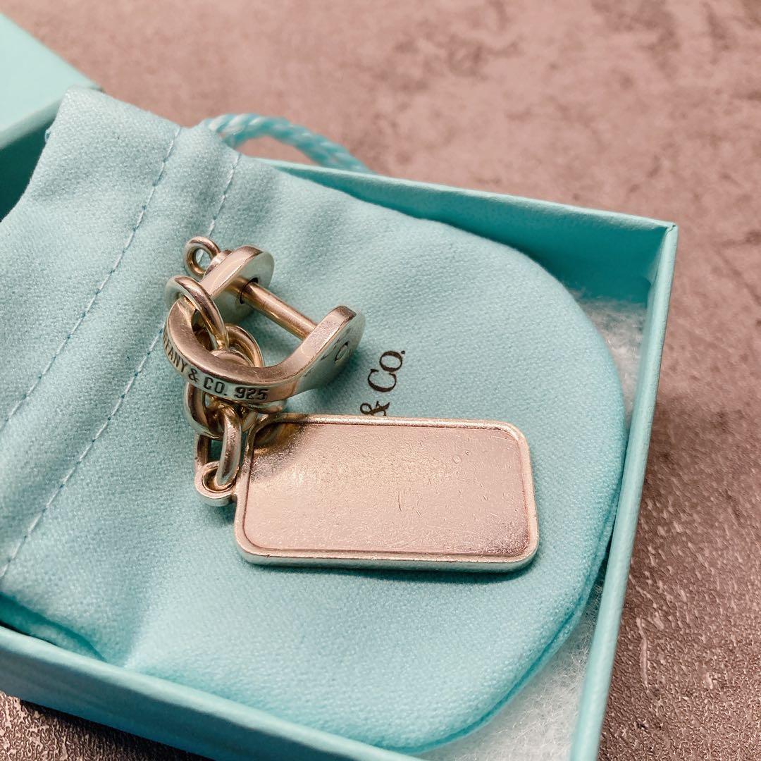 純銀　Tiffany & Co. 925スターリングシルバーキーホルダー