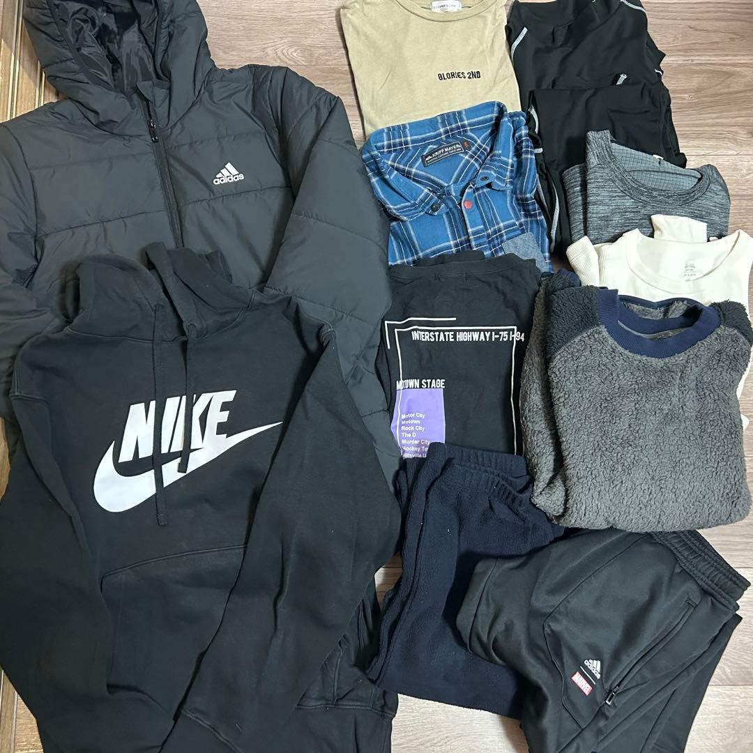 アウタートレーナー　パジャマ　男の子冬服まとめ売り160 大人S