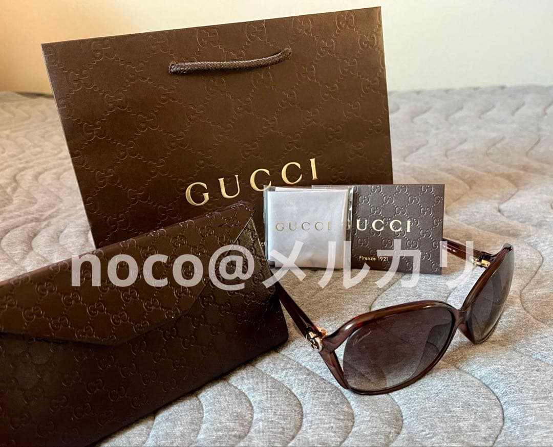 GUCCI グッチ サングラス アジアンフィット GG3525KS ブラウン