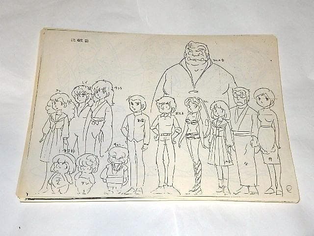 ★設定資料　うる星やつら　高橋留美子/高田明美先生/キティフィルム/小学館