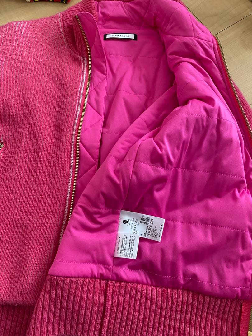 マースアンドロナ　ニットジャケット　サイズ36