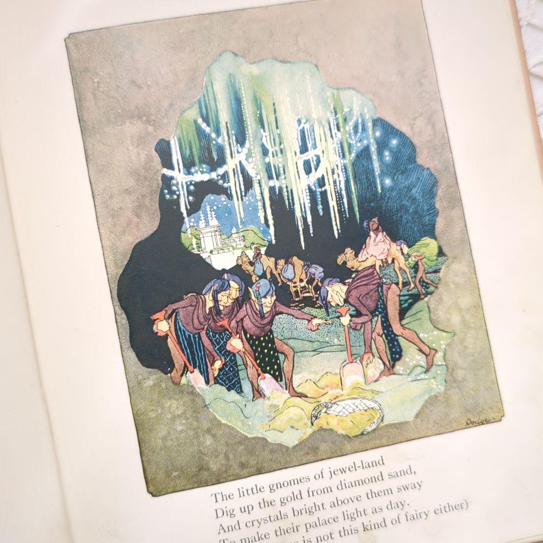 リュヌとリュカ 稀少1918アンティーク絵本 洋書 ヴィクトリアン