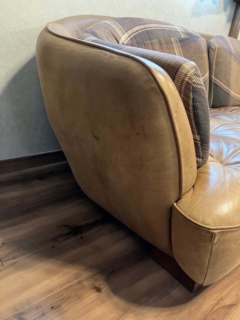 CRASHGATE クラッシュゲート オピアムソファ 3人掛け L-1キャメル