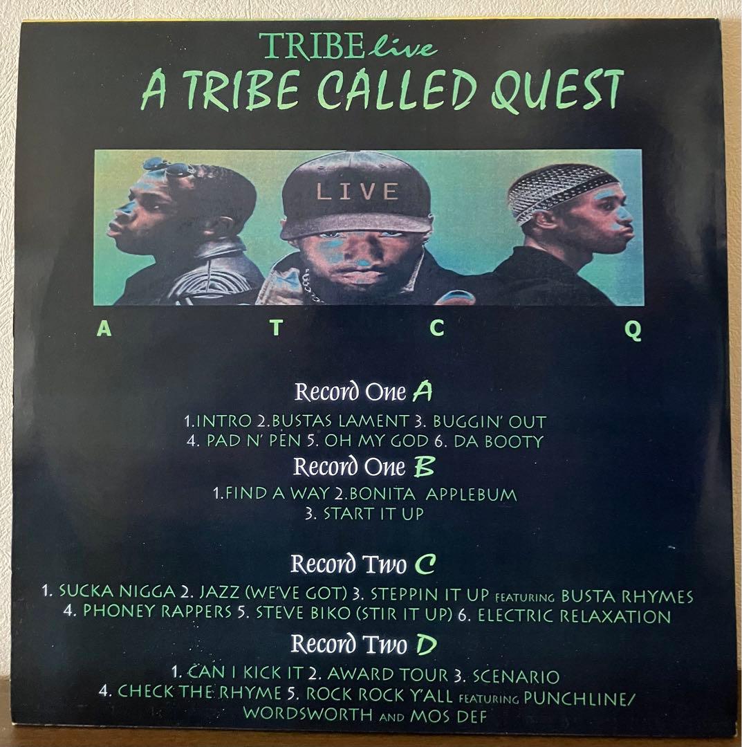 A TRIBE CALLED QUEST／TRIBE LIVE 2LP