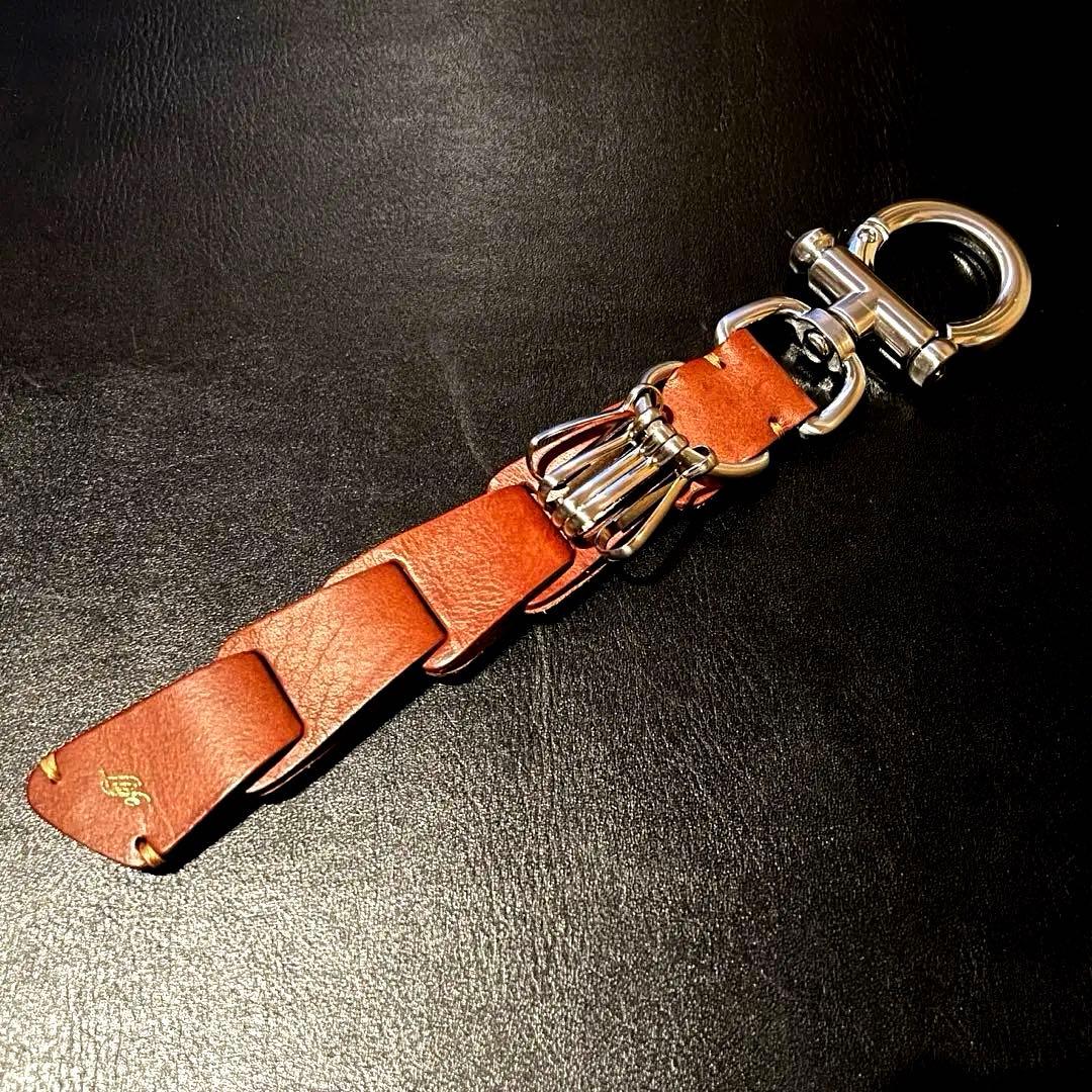 小物 Llife LEATHER KEYCHAIN SIENNA LIDNM