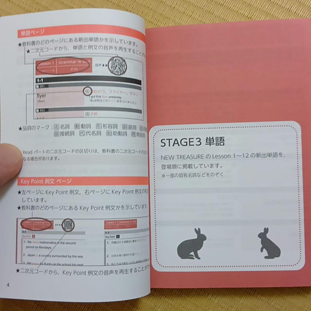 NEW TREASURE Third Edition Stage３ 英単語