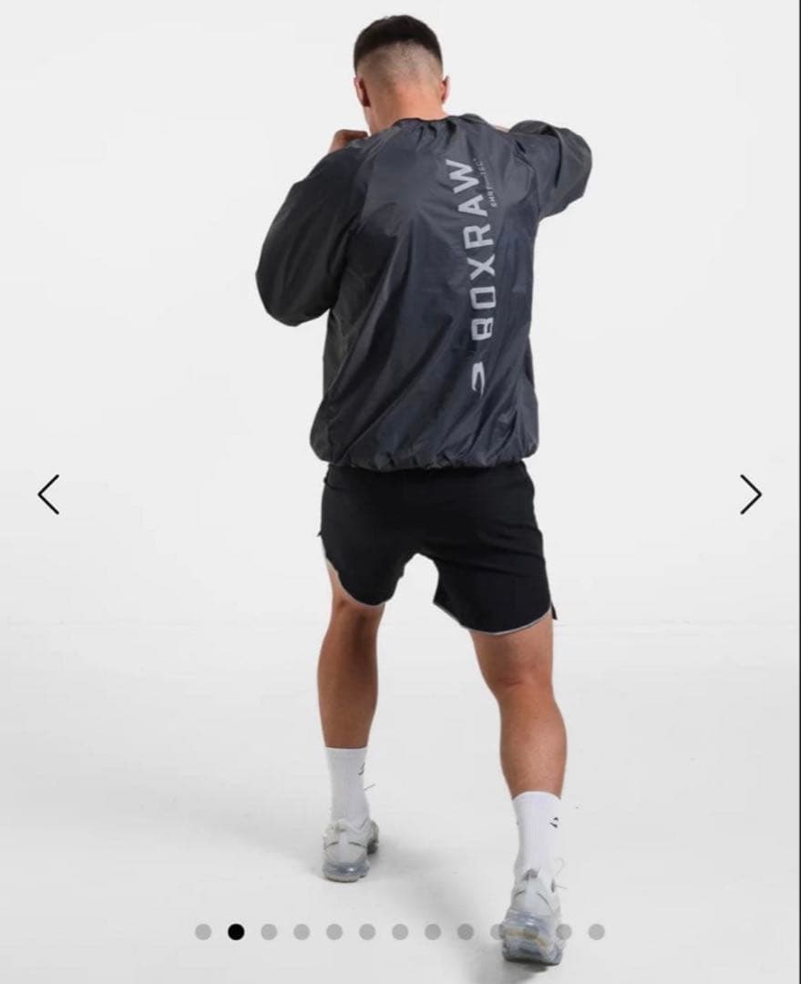 boxraw ジェナーロ・オーバーサイズ・ウィンドブレーカー・クルー　Mサイズ