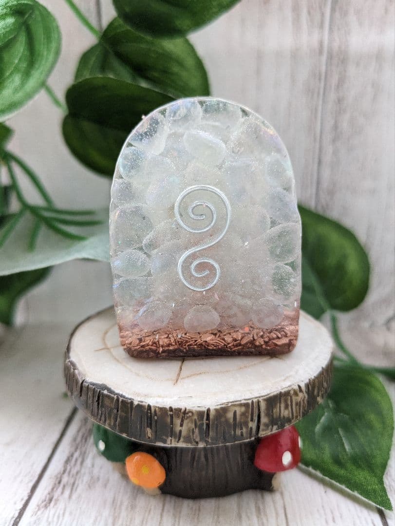 【めぐりん】５種類ミックスのバステト形オルゴナイト☆他３点