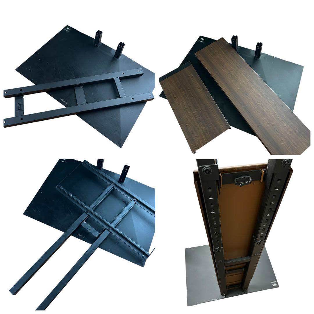 EQUALS WALL テレビスタンド V3 SW ハイタイプ ブラック