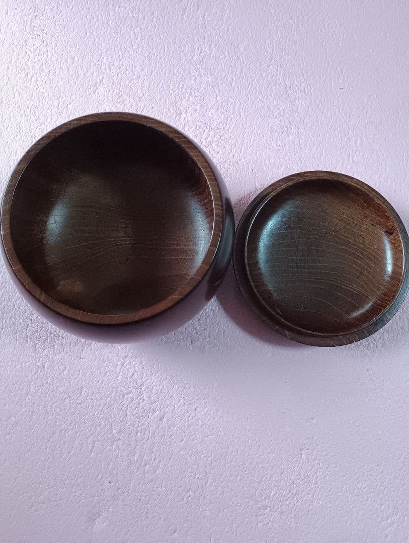 囲碁石セット （ 蛤& 那智黒）