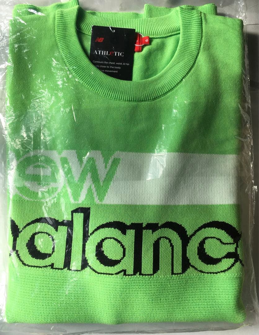 【new balance Golf／NB】クルーネックニットプルオーバー・XL