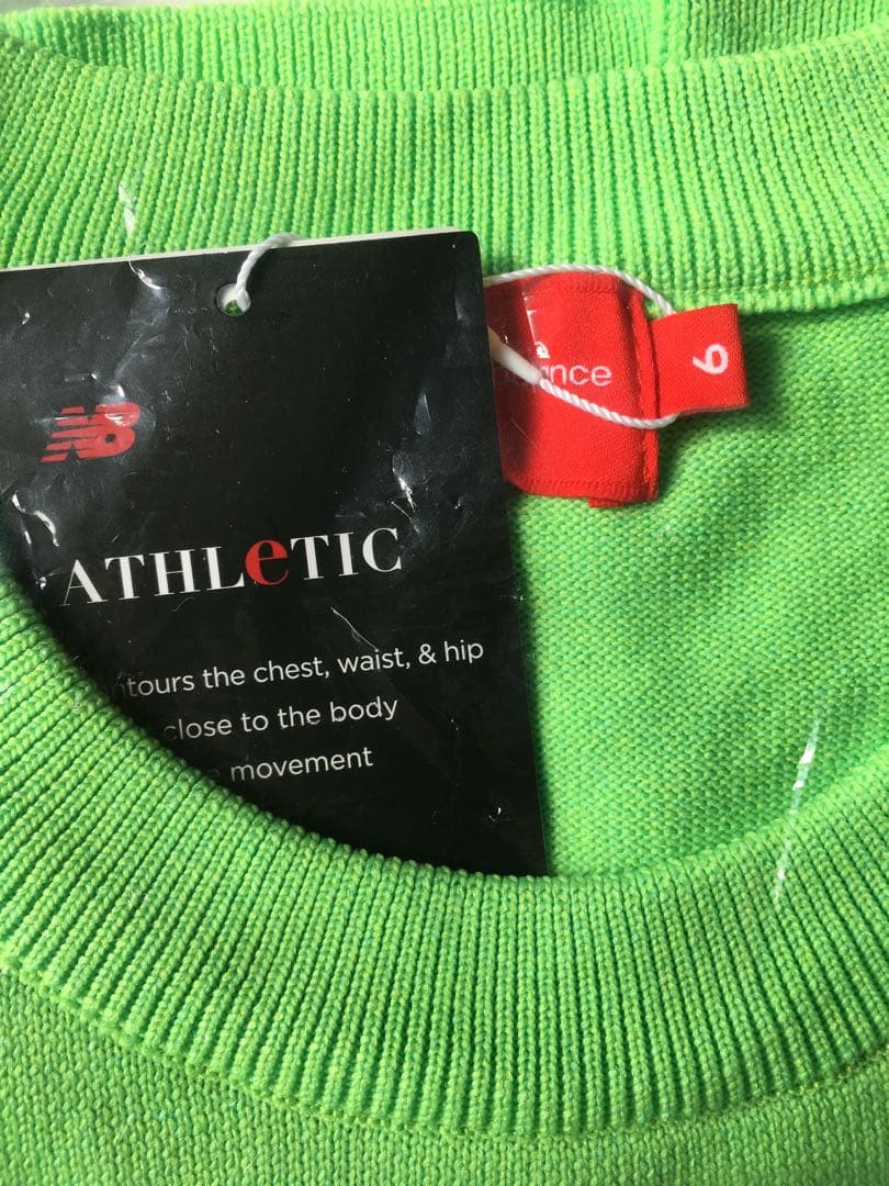 【new balance Golf／NB】クルーネックニットプルオーバー・XL