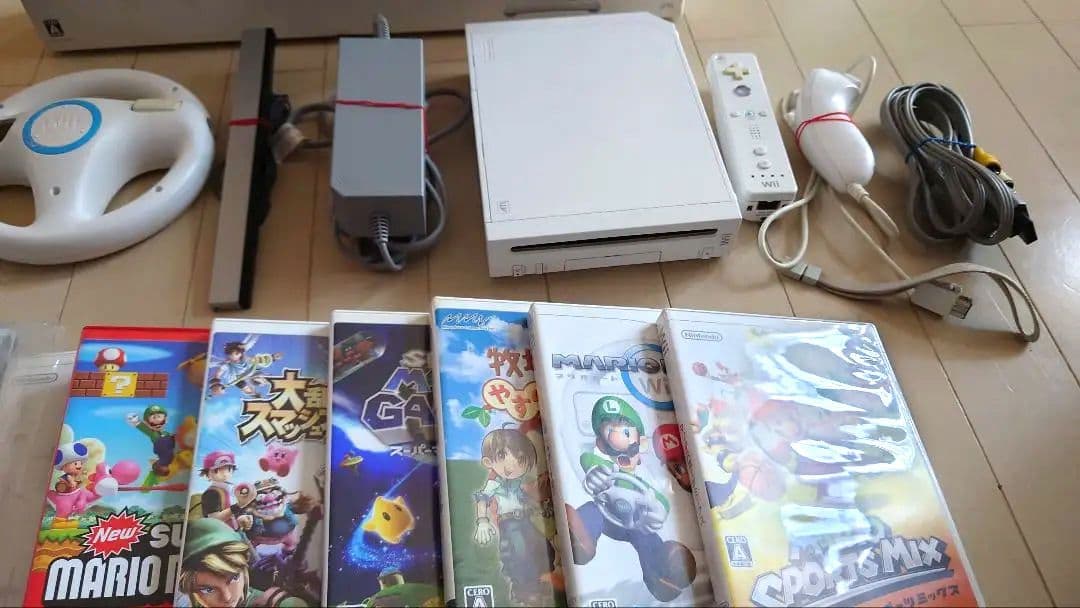 Wiiセット  wiifit、マリカーマリオシリーズ
