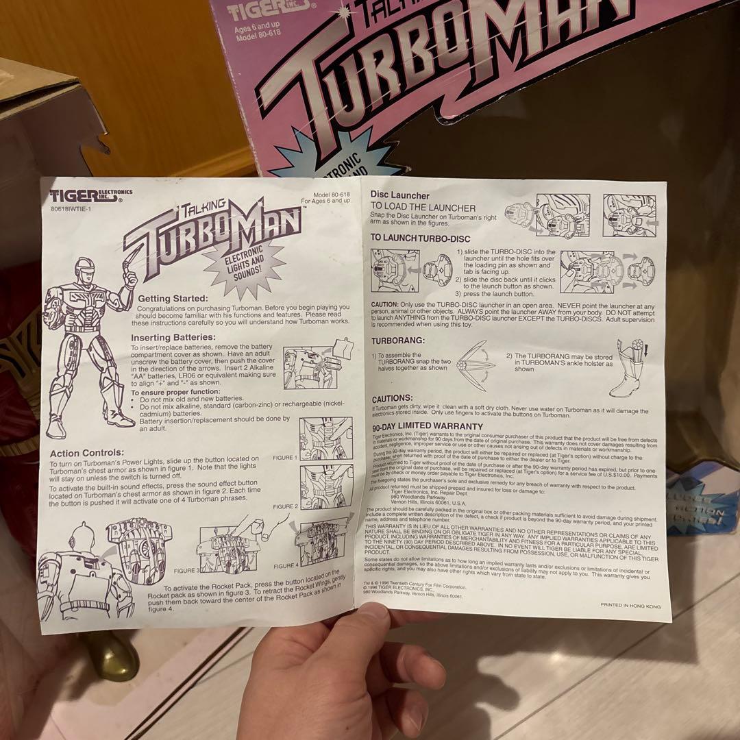 ターボマン人形Funko Turbo Man デラックス版 13.5インチ