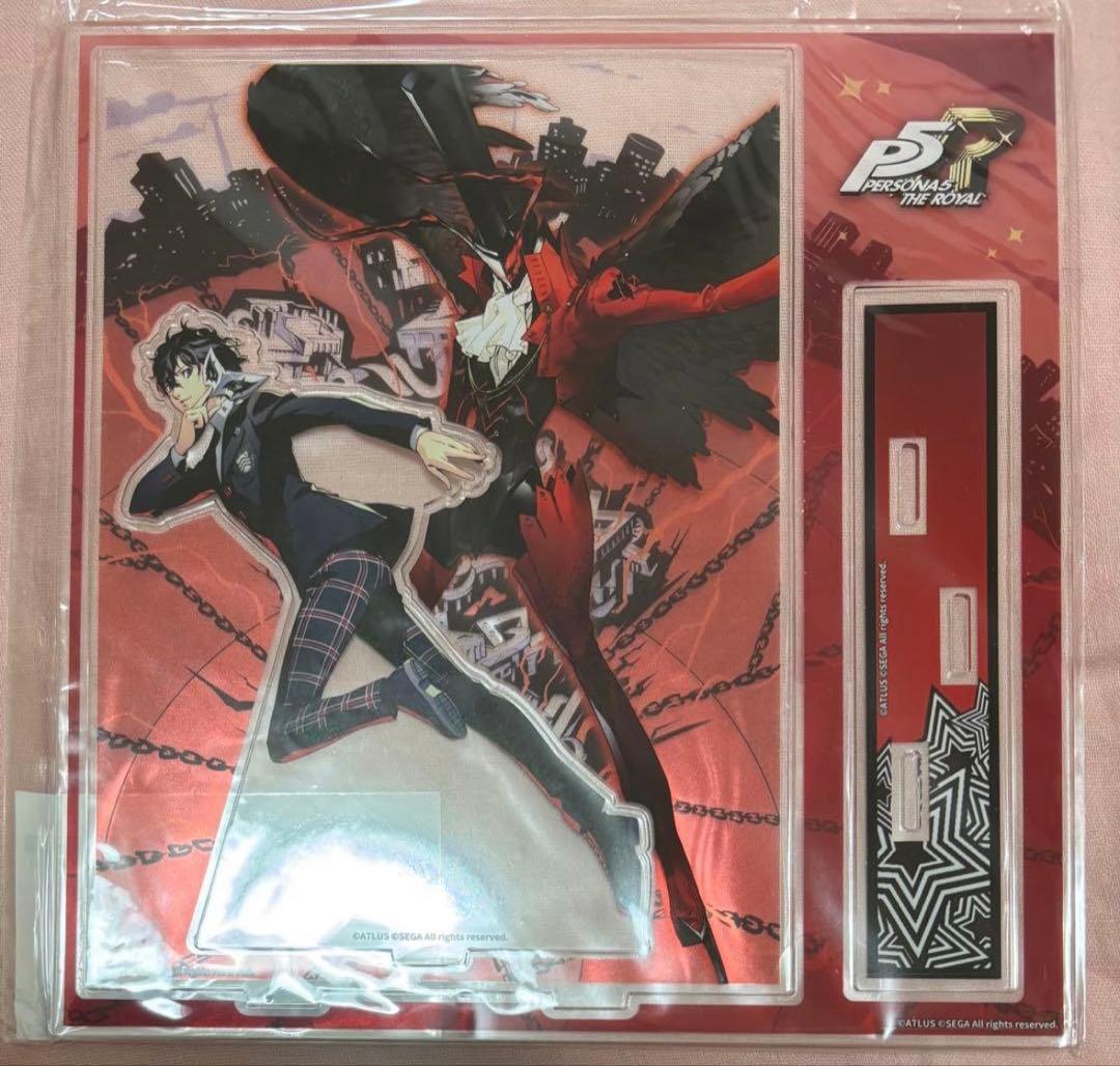 【貴重品】ペルソナ5 くじ ジオラマアクリルスタンド 主人公