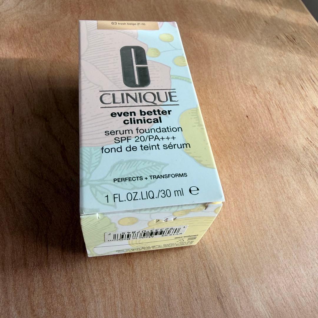 クリニーク イーブン ベター ブライト セラム ファンデーション 63