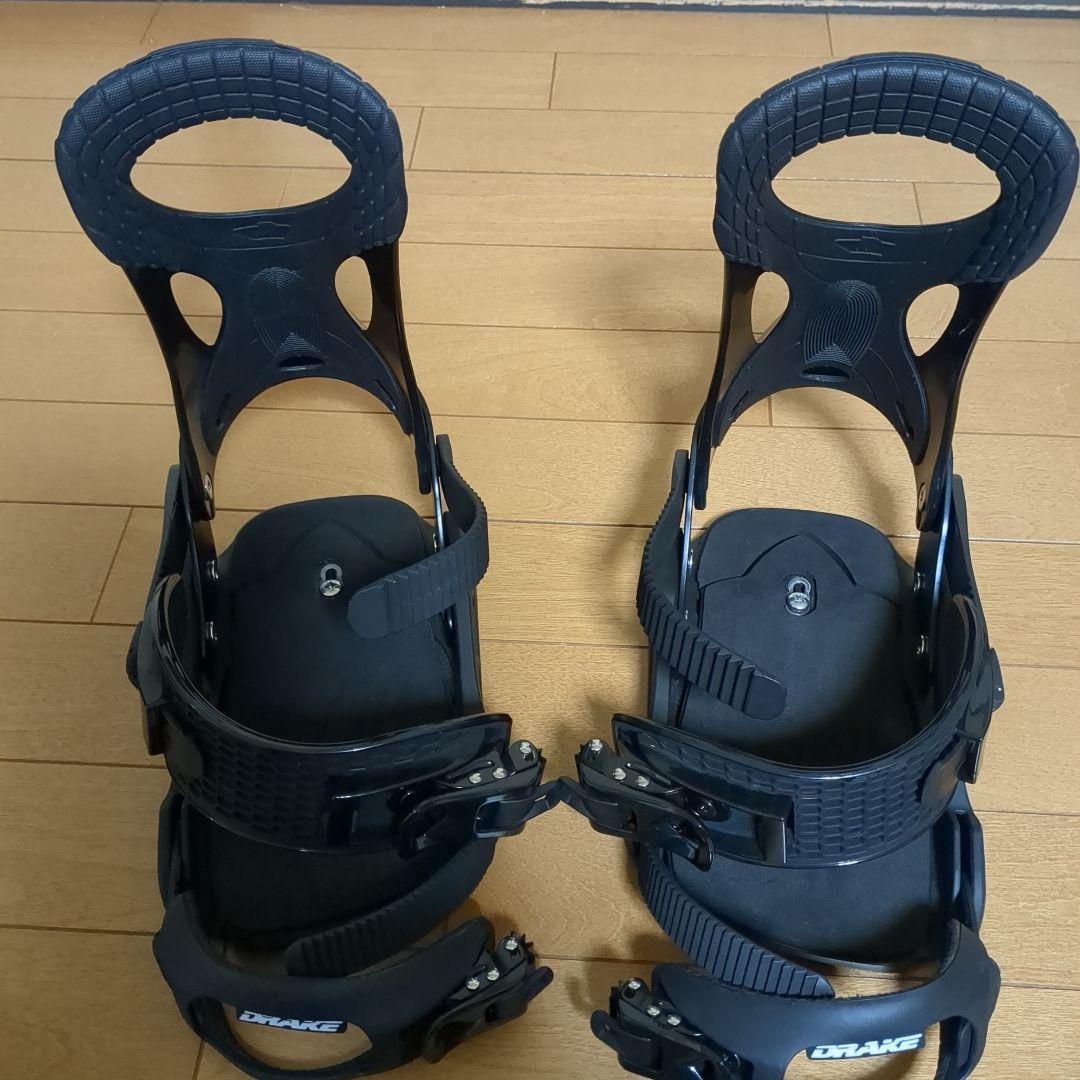 DRAKE KING スノーボードビンディング ブラック　Ｍサイズ