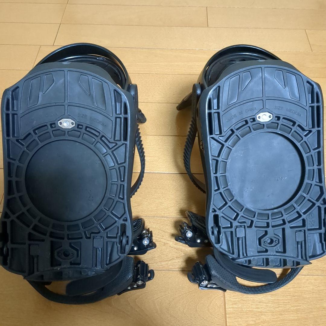 DRAKE KING スノーボードビンディング ブラック　Ｍサイズ
