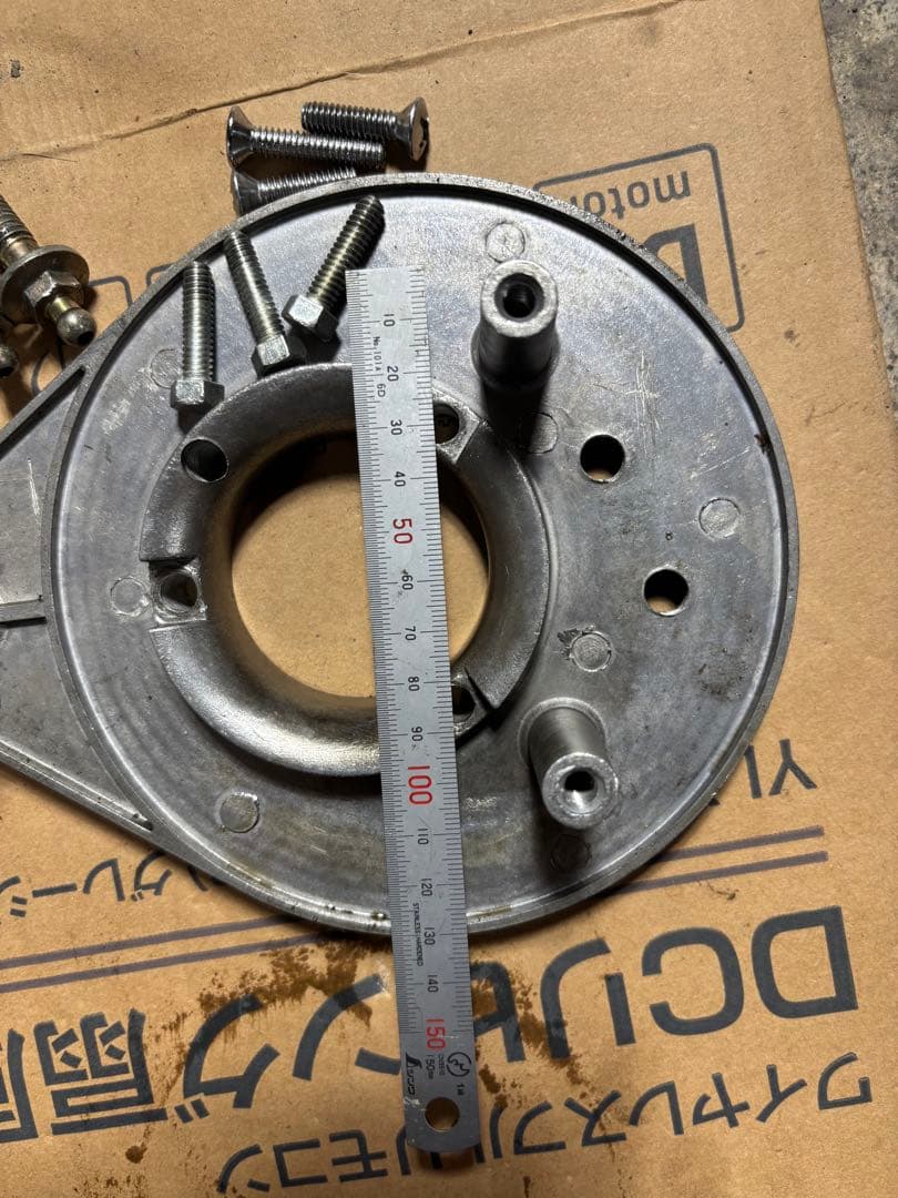 エアクリーナーカバー クロームメッキ ダイナFXDL2011年式に付けてました