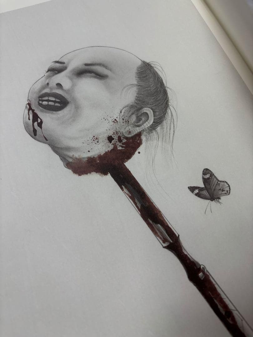 (W2) 三代目彫よし 刺青本 生首図聚 [80]