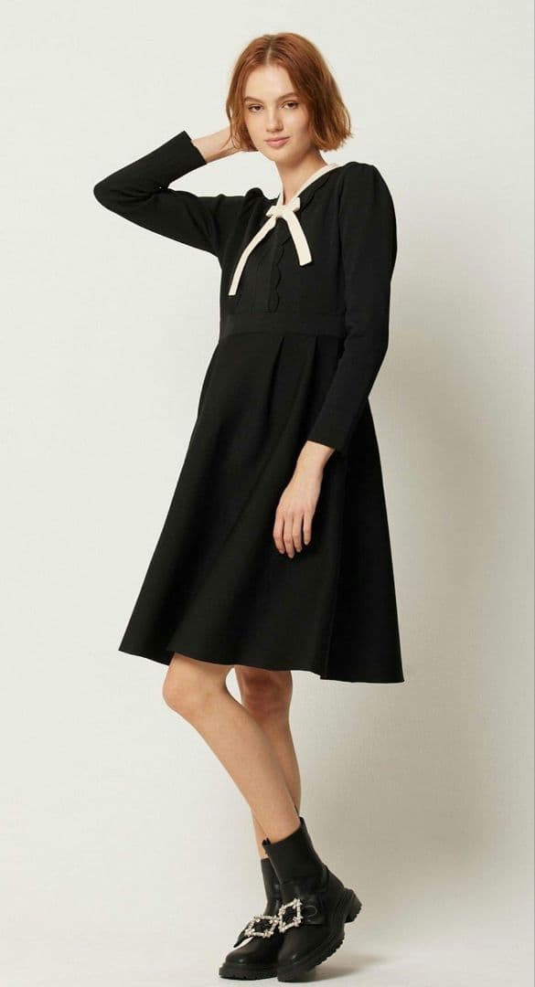 TOCCA　BAR RIBBON KNIT DRESS ニットワンピース