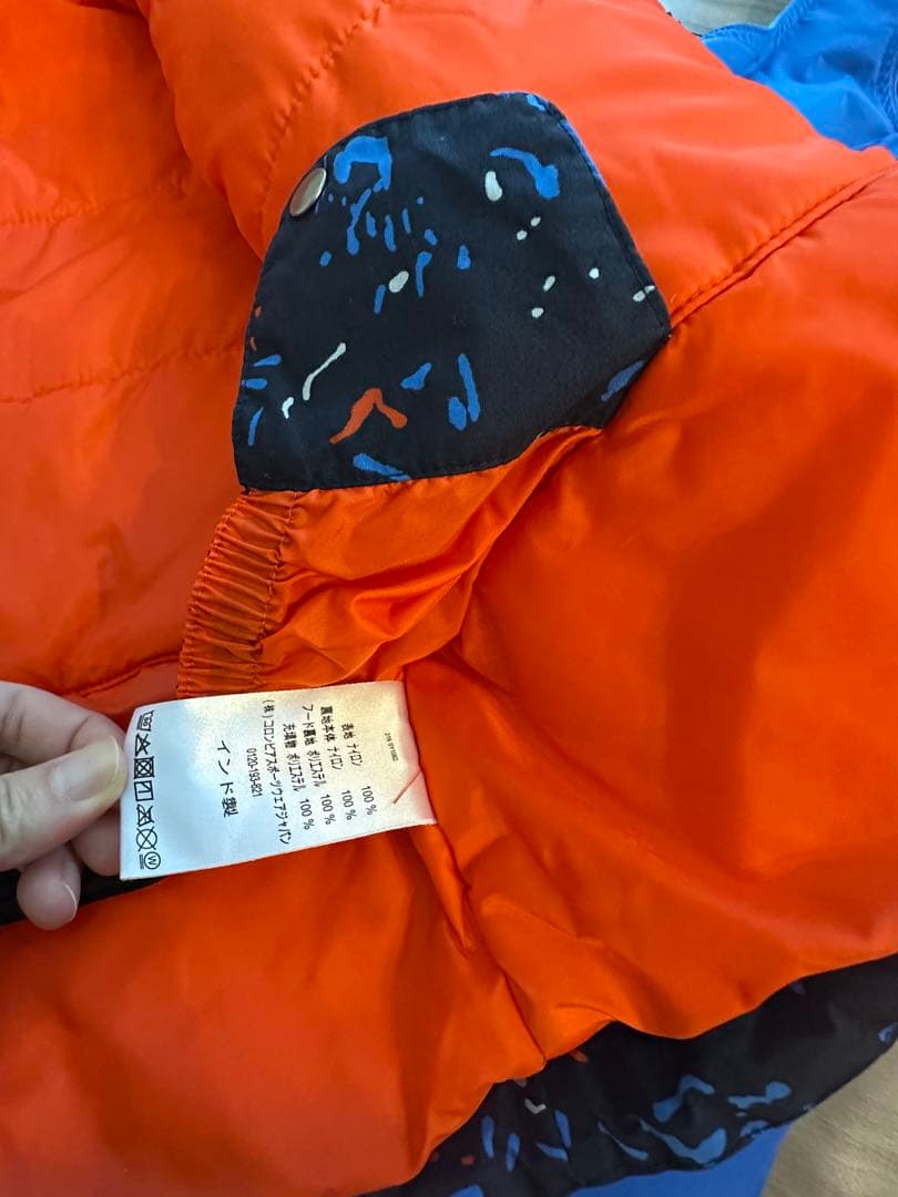 値下げ☆コロンビアColumbiaスキーウェア上下セット120 男の子　柄