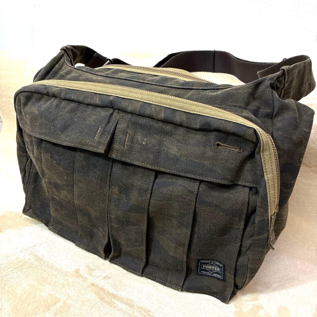 【美品】PORTERポーター Anniversary　70周年　カモフラ