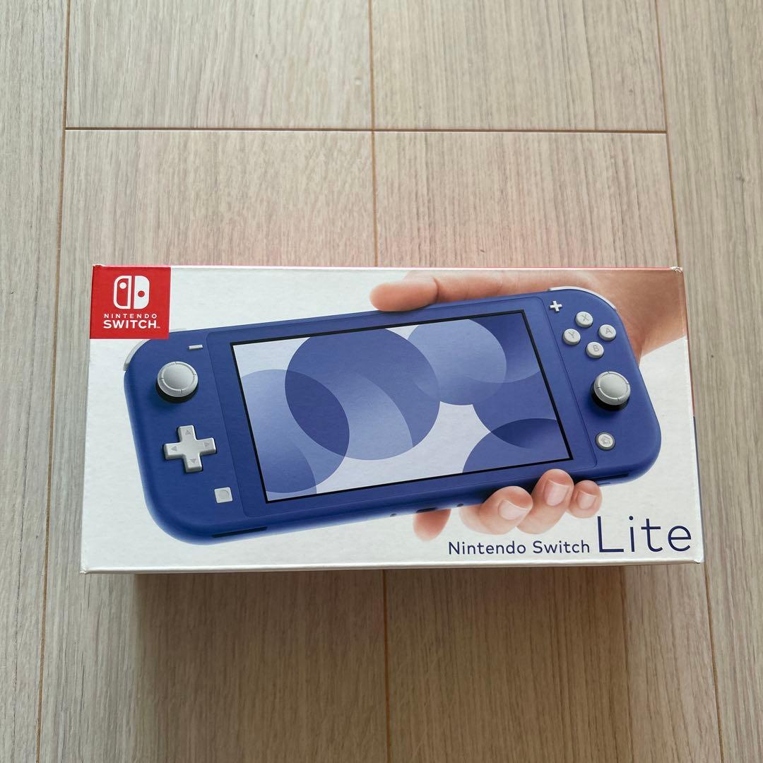 switch lite ブルー