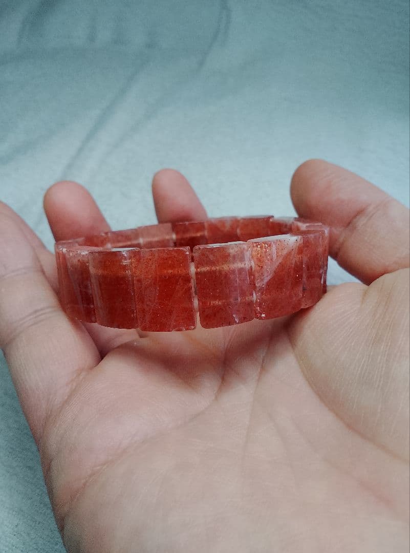 レア！！サンストーンキラキラバングルブレスレット！！！