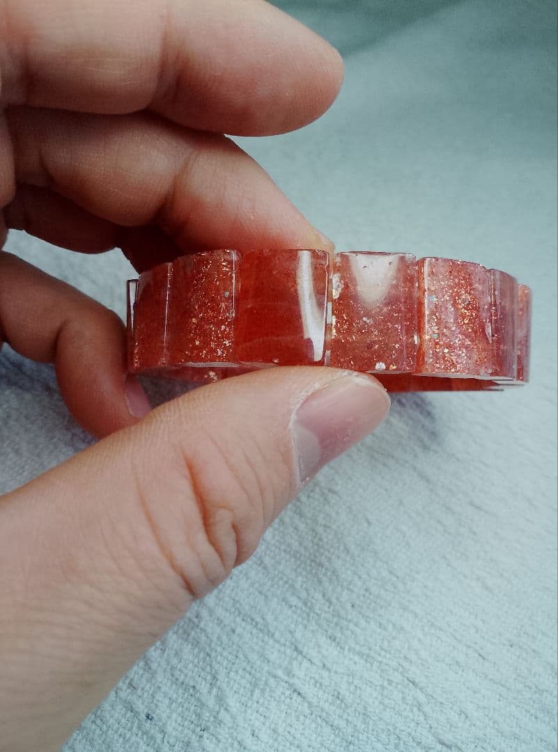 レア！！サンストーンキラキラバングルブレスレット！！！