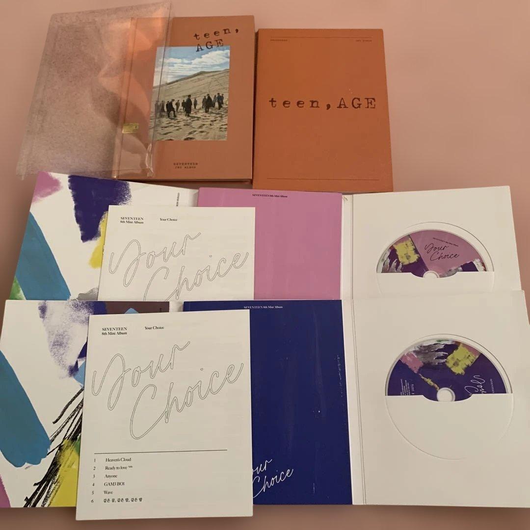 SEVENTEEN CD まとめ売り 大量 トレカなし