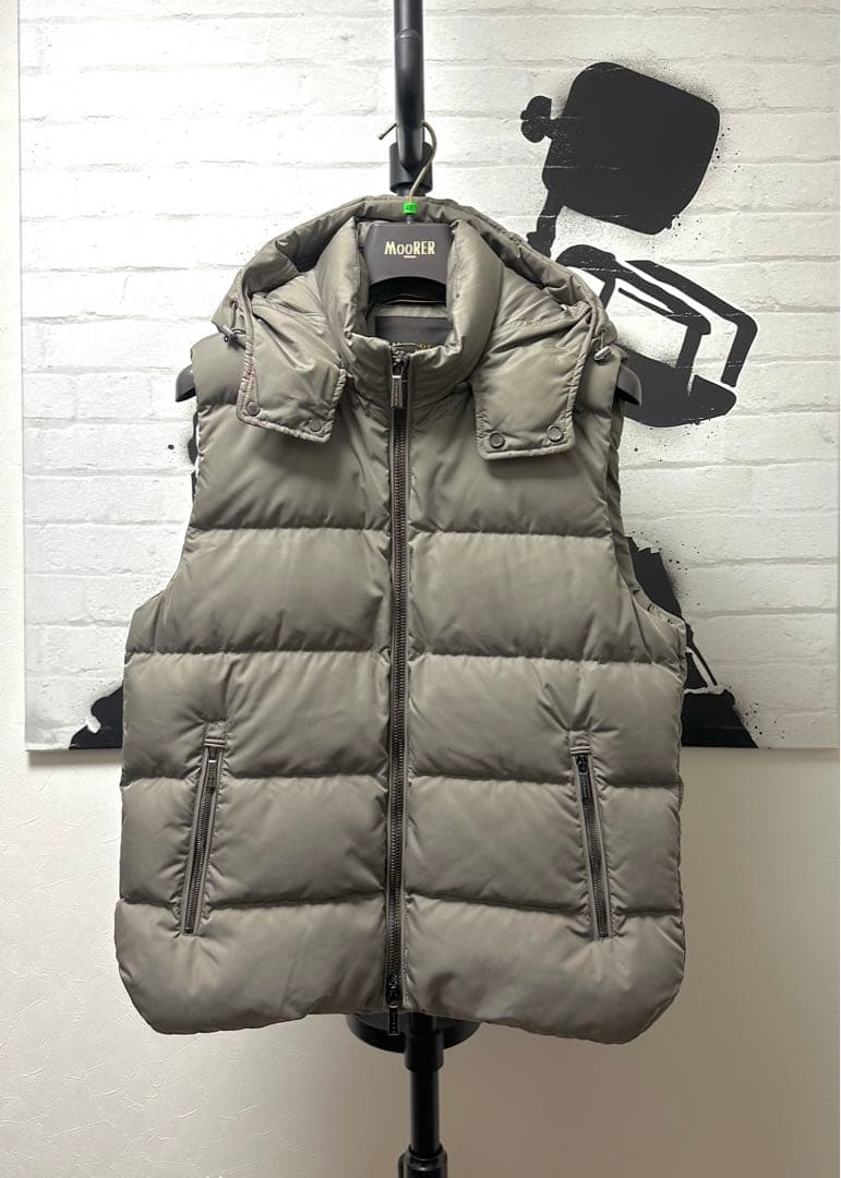 24-25秋冬新作Moorer FIRE-WKムーレーダウンベストVISONE