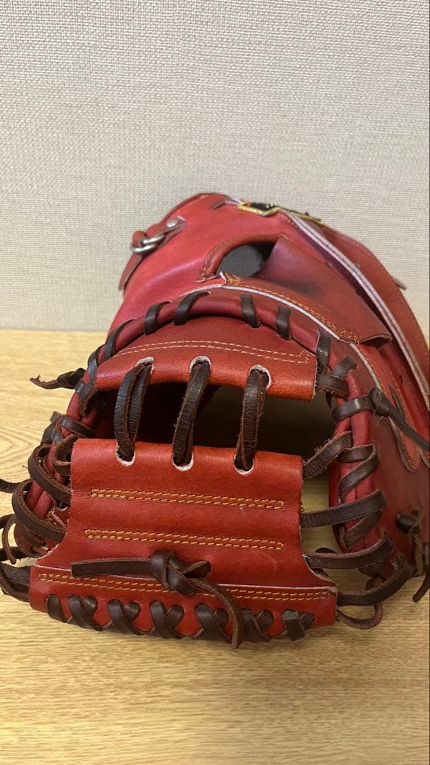 n*s様 ZETT プロステイタス 硬式グローブ 赤