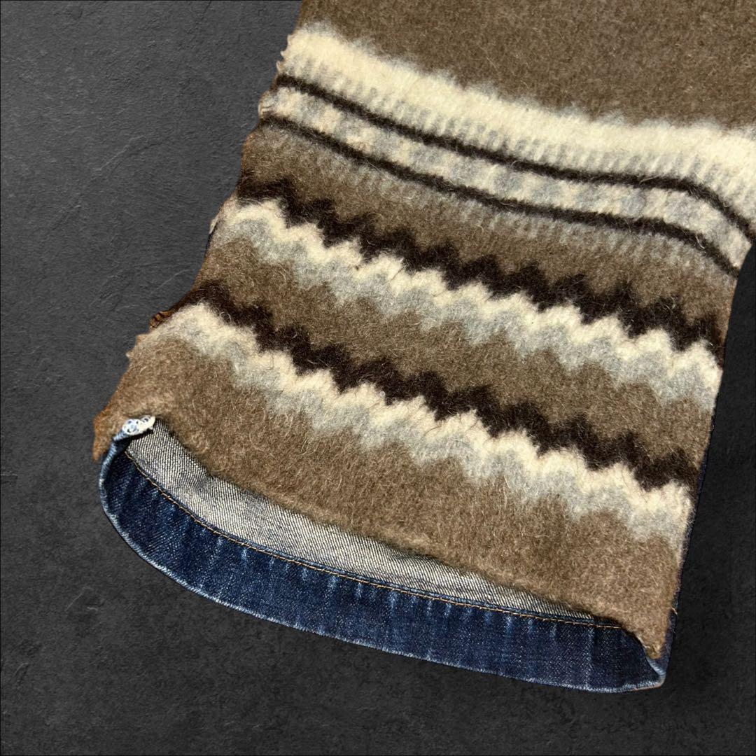 激レアCOMME des GARÇONS デニム×ウール 切替ショーツ 日本製