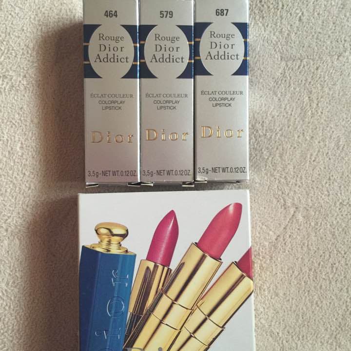 お値下げしました‼️ディオール リップスティック３本セット