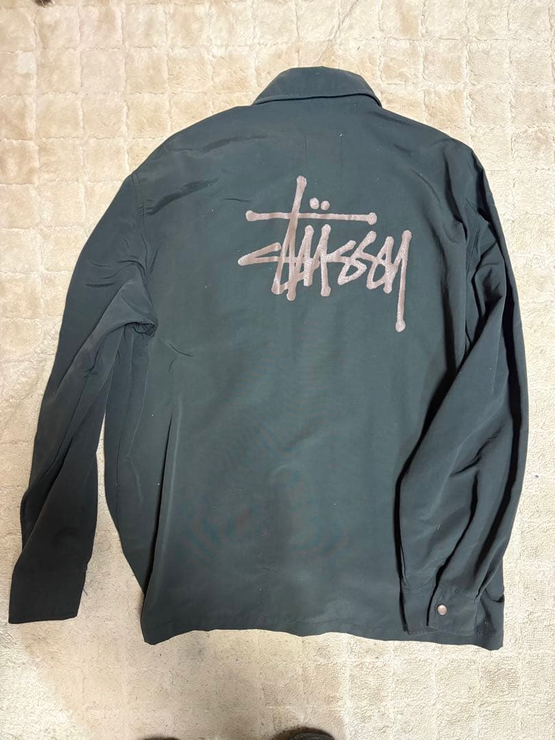 オールドStussy OUTER GEAR ブラックカバーオール Mサイズ